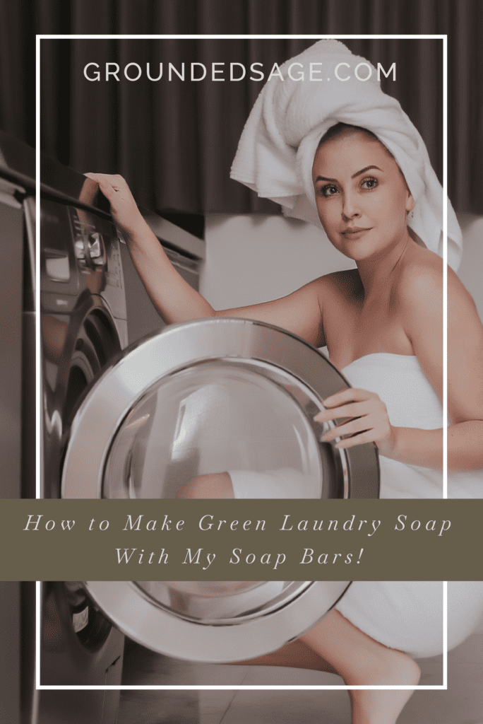laundry soap / diy / green cleaning / holistic living