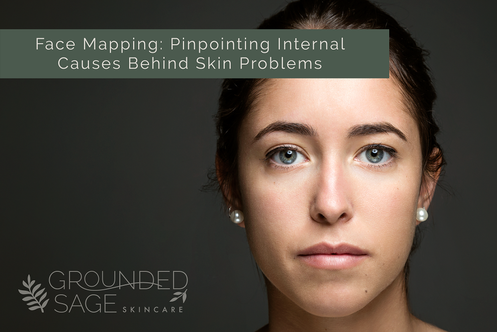 Face Mapping / skin mapping / acne explained / internal causes of acne / holistic beauty / green beauty