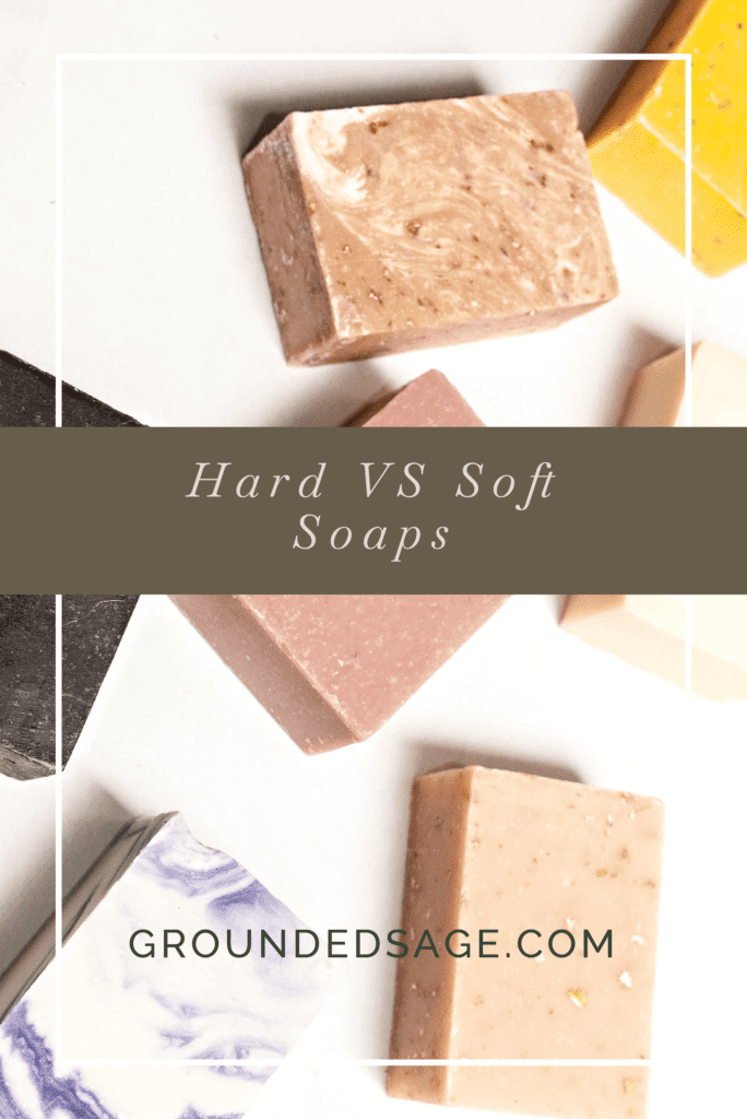 hard vs soft processed soap bars / skincare / green beauty 