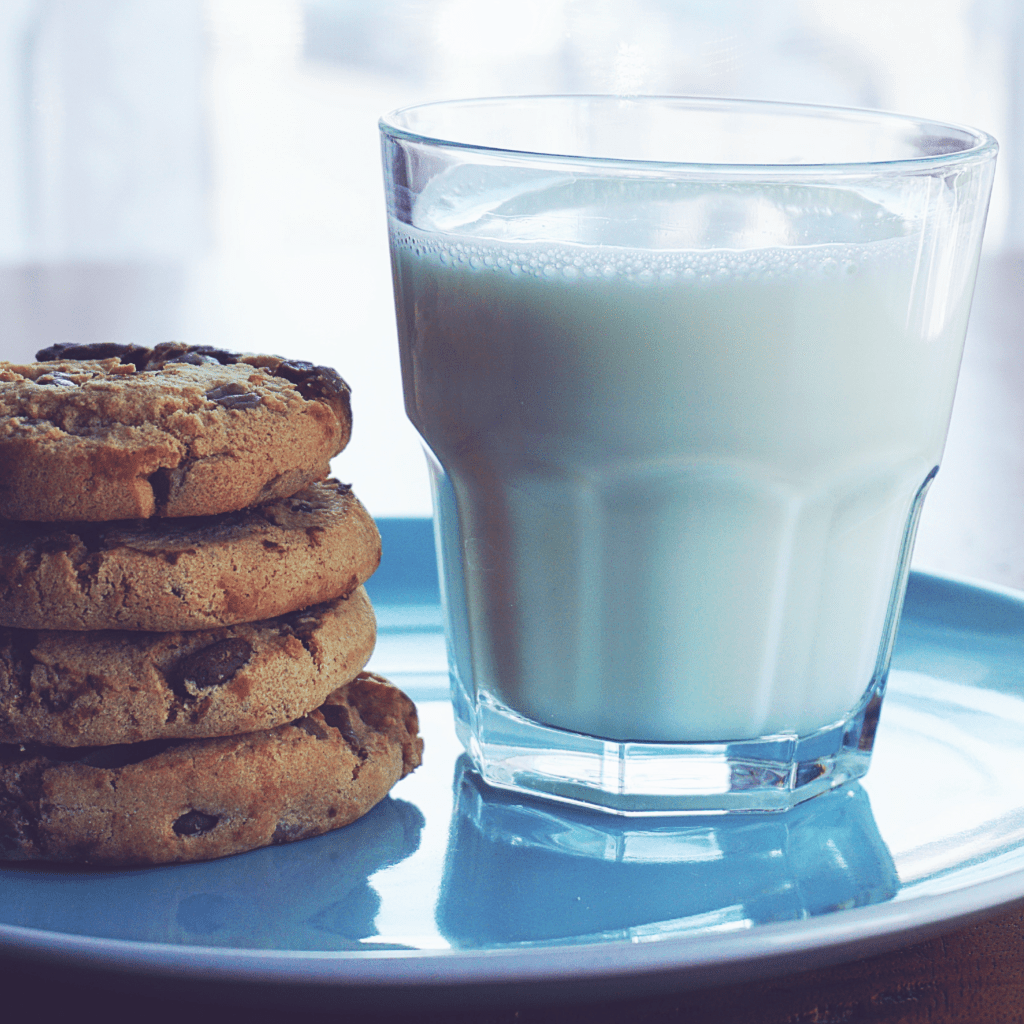 milk and cookies