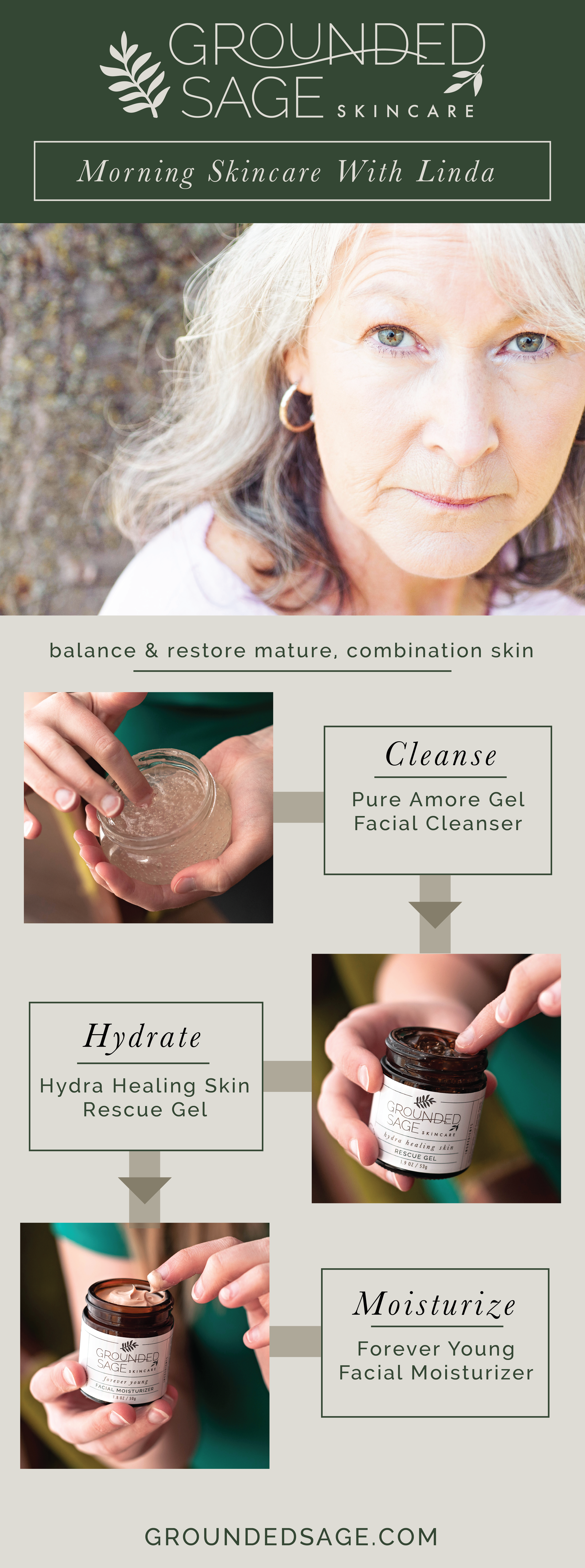 mature skin / combination skin / skincare routine / green beauty