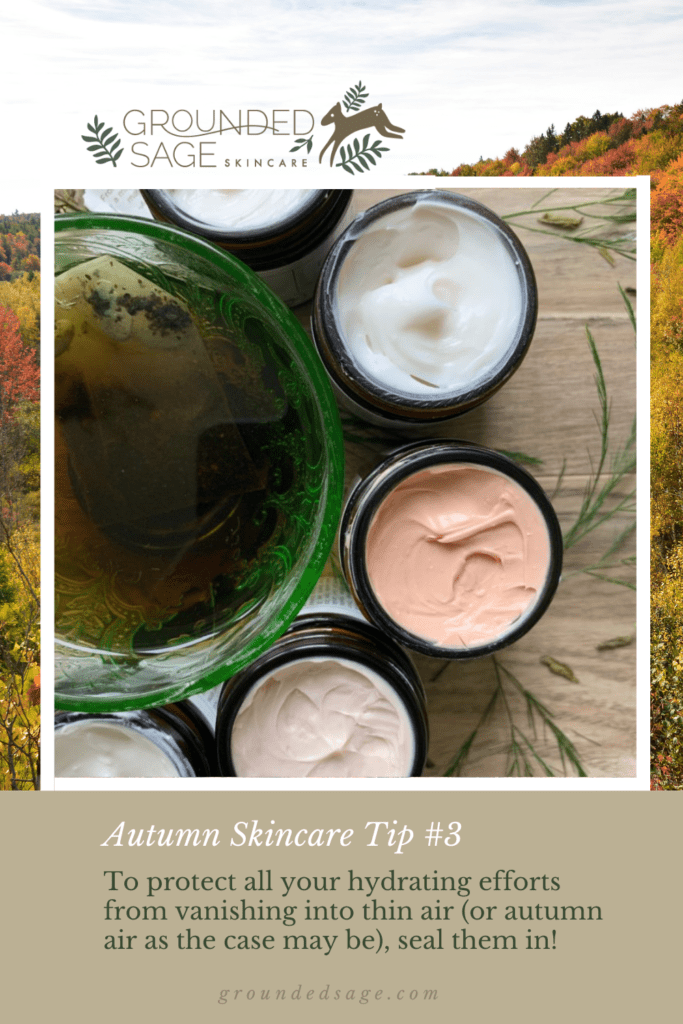 hemp facial moisturizer - herbalism face cream - fall skincare tips - daily basic skincare routine - transform your skin with seasonal ritual skincare