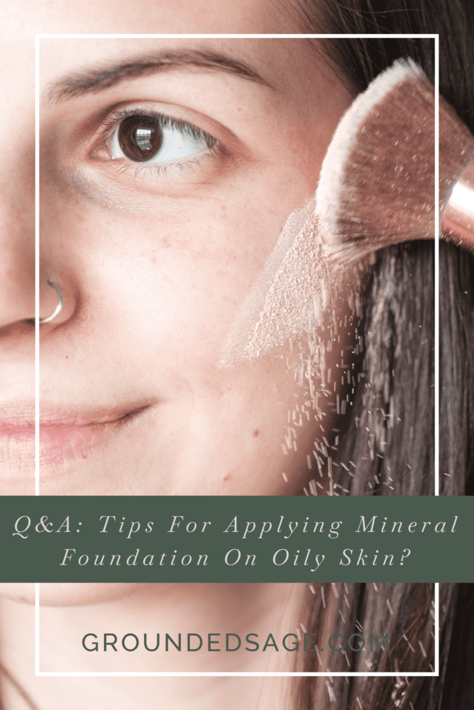 mineral foundation / powder foundation / makeup tips / green beauty