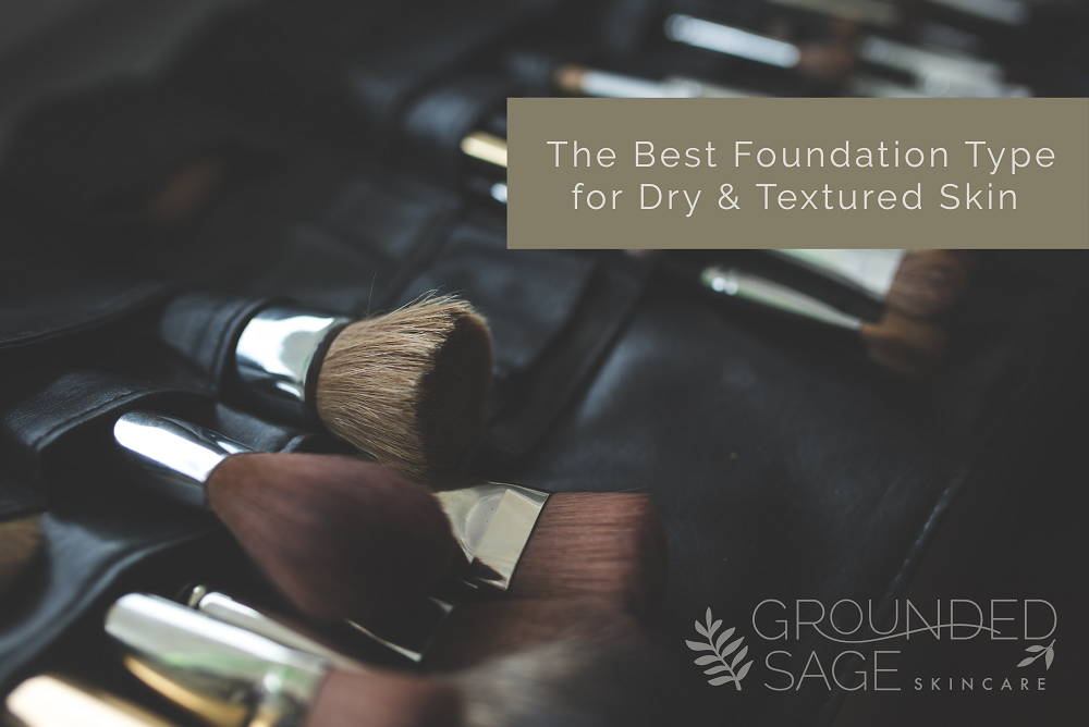 Foundation for dry & textured skin / makeup guide / powder foundation / mineral foundation / green beauty