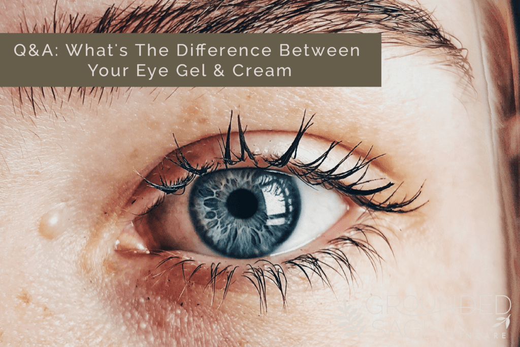 eye care / skincare / green beauty / dark circles 