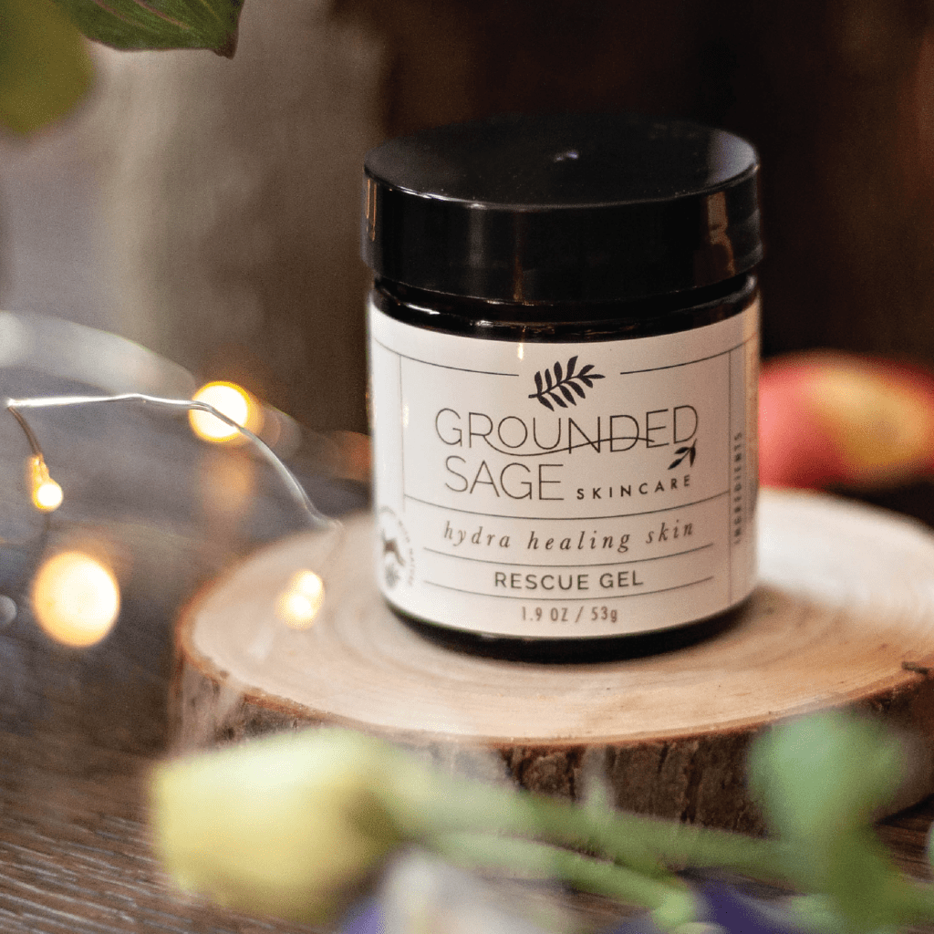 Hydra Healing Skin Rescue Gel for skin hydration- made with natural ingredients | organic skincare | eco beauty | holistic earthy skincare | vegan skin care