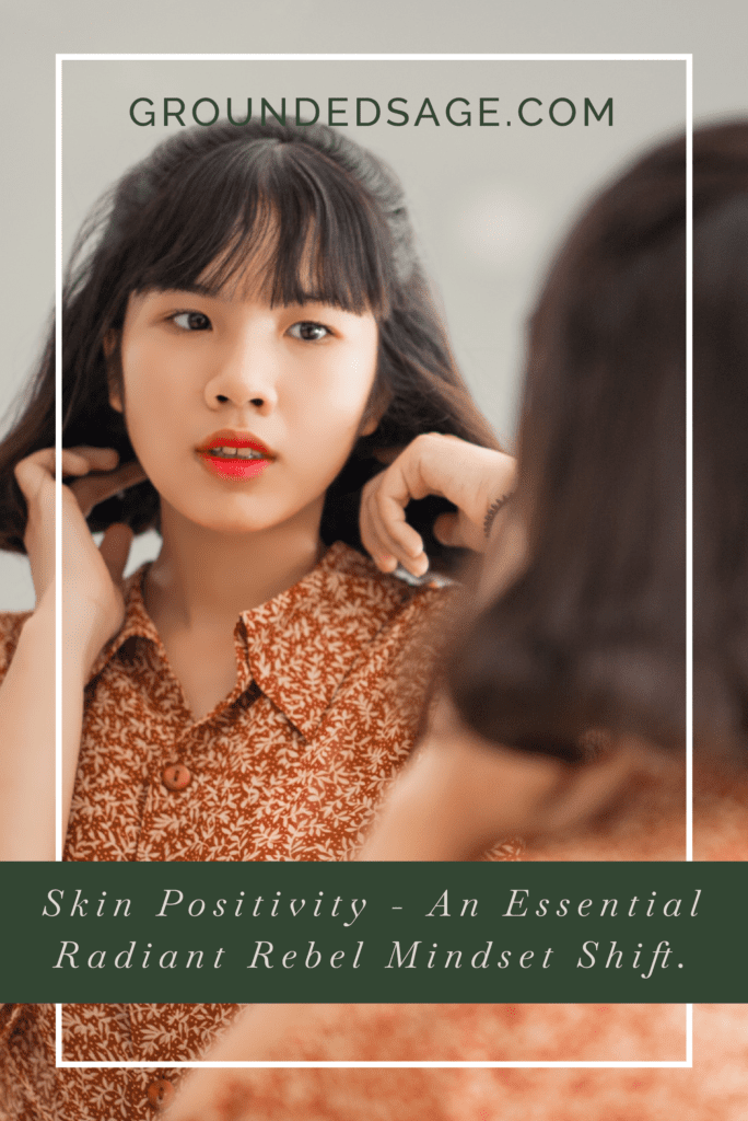 skin positivity / green beauty / mindset / acne journey