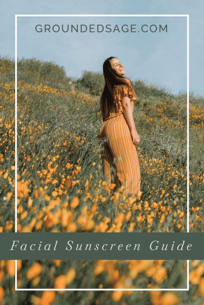 facial sunscreen guide / green beauty / sun protection / holistic beauty