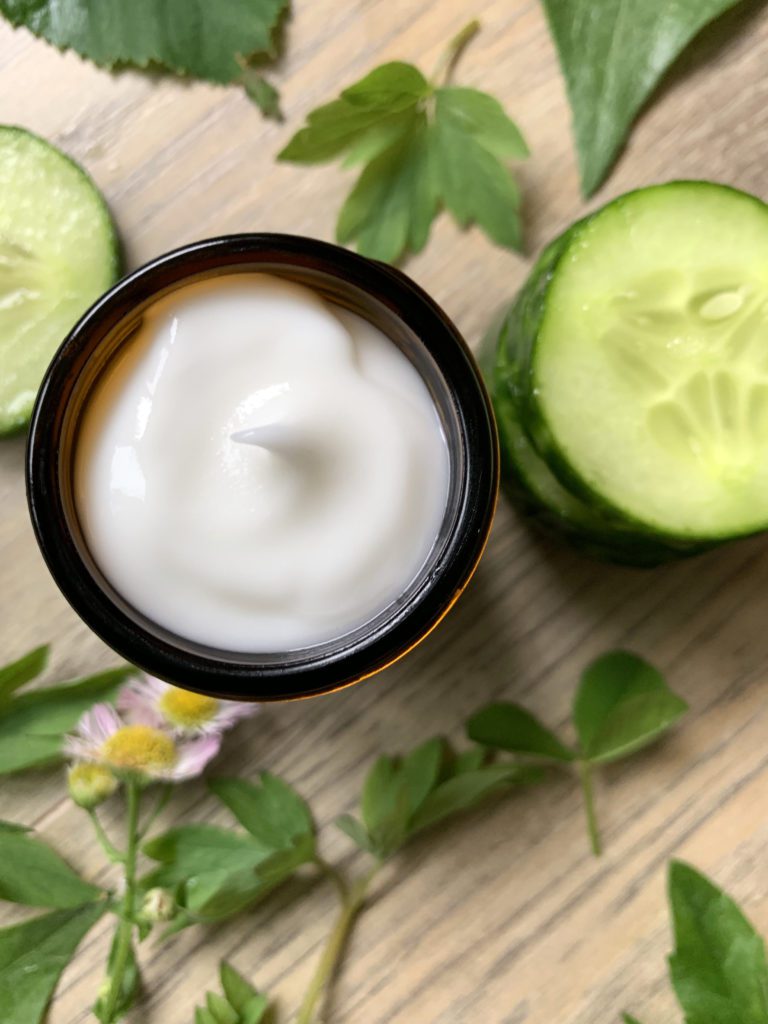 Lightweight Summer Face Cream - Cucumber Refresh Facial Moisturizer - Grounded Sage Skincare