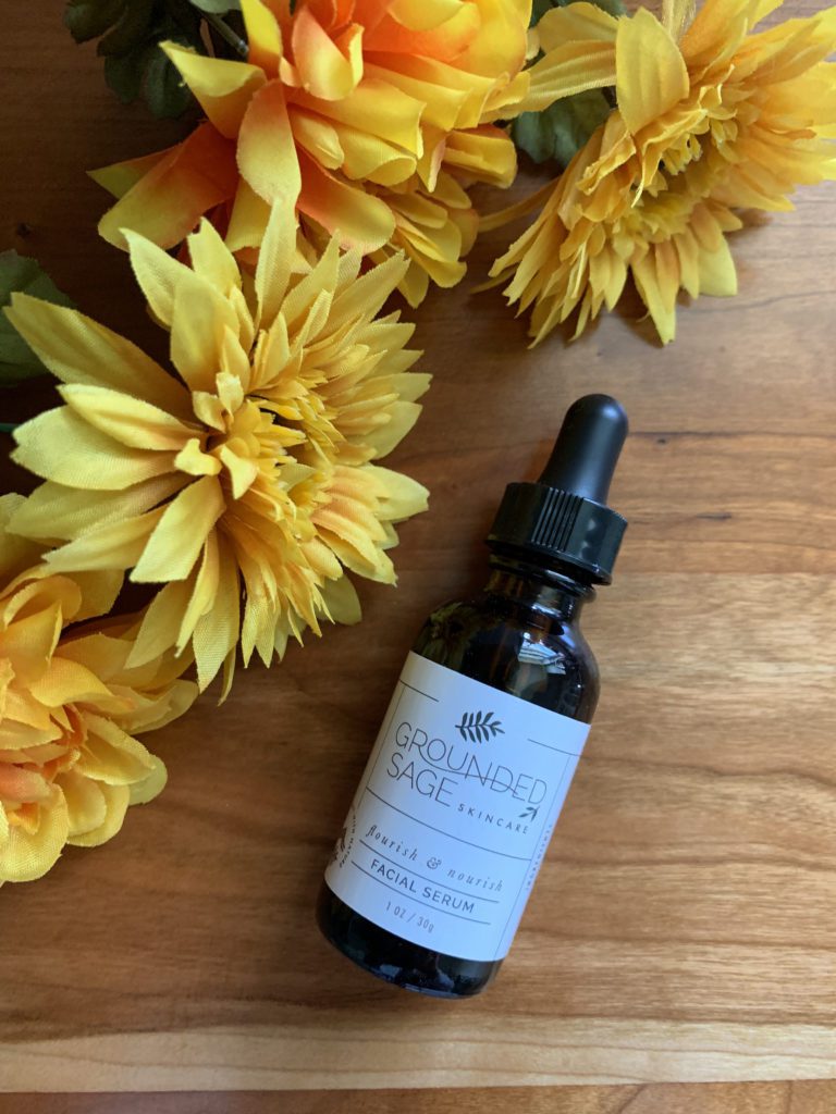 Natural Facial Oil - Plant Based Serum for Mature Skin and Support Through Seasonal Changes in Autumn and Winter - Organic Skincare