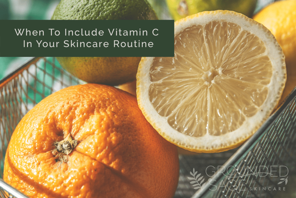 vitamin C for skin - benefits in skincare for face - vitamin c serum 