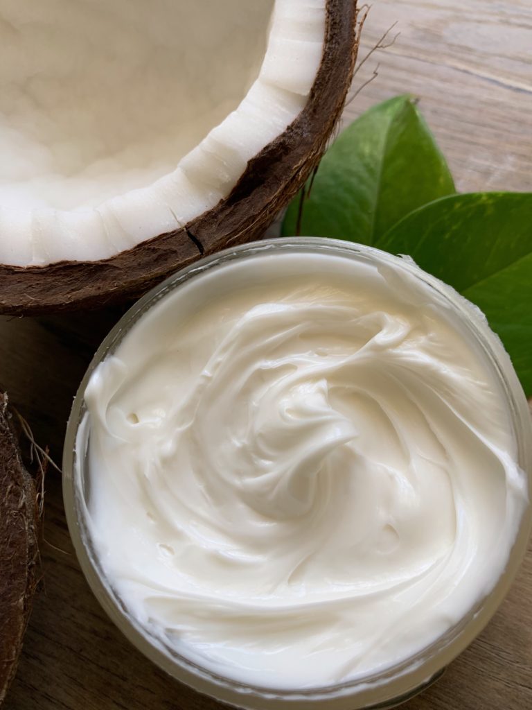 Natural skincare products for dry skin - skin care body cream