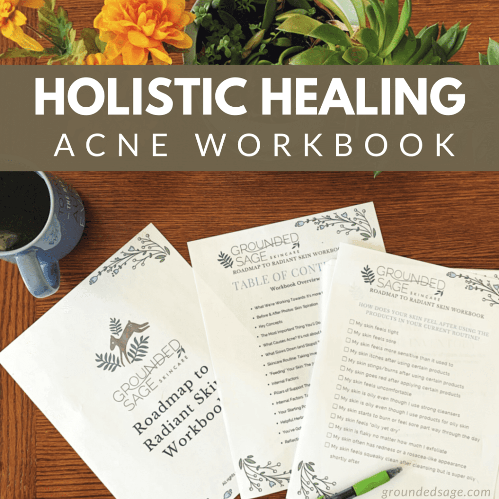 how to get rid of acne - holistic healing hormonal acne treatment workbook for how to clear up skin