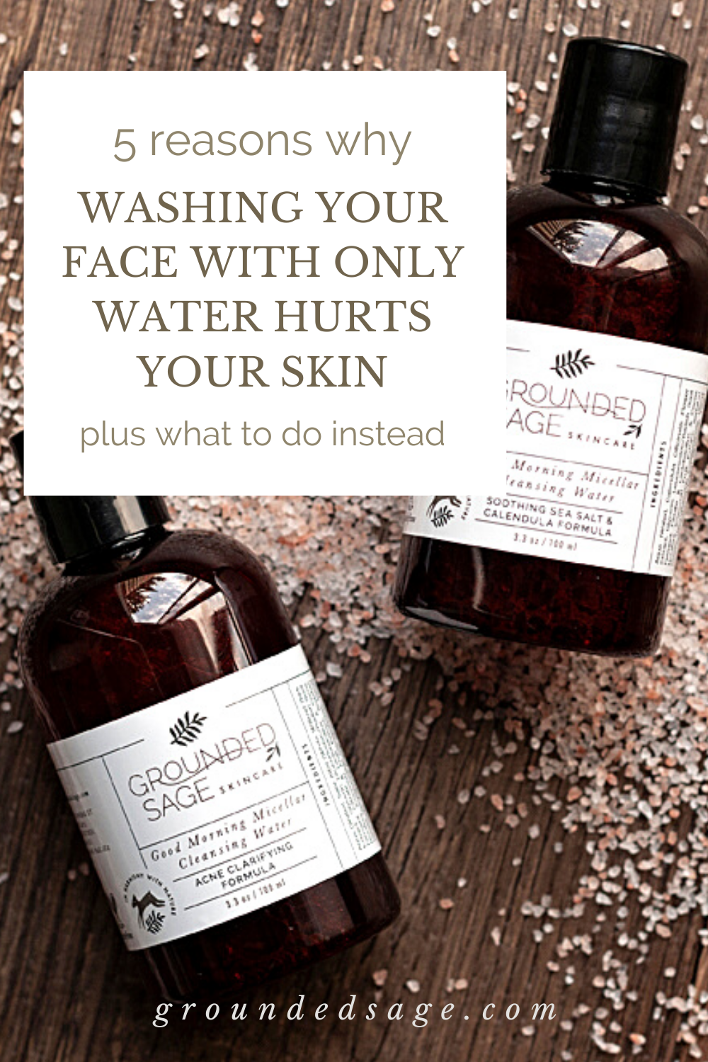 5 reasons why washing your face with only water hurts your skin plus how to wash your face when your need to restore and repair your skin lipid barrier - skincare for compromised skin
