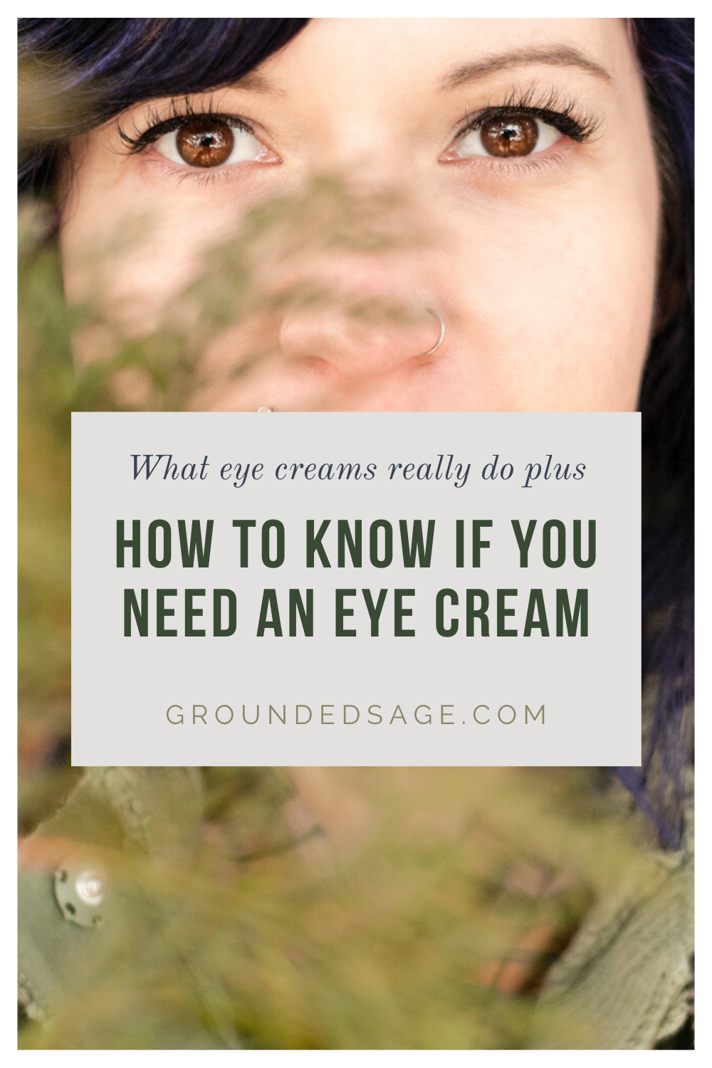 What do eye creams do plus how to know if you need an eye cream in your healthy skin care routine. Skincare basics for beginners and tips for keeping your beauty routine simple.