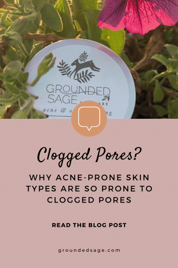 why acne prone skin types are so prone to clogged pores - the answer to what causes clogged pores for acne 