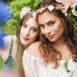 Bright Spring Makeup Looks Using Handmade Herbal Cosmetics