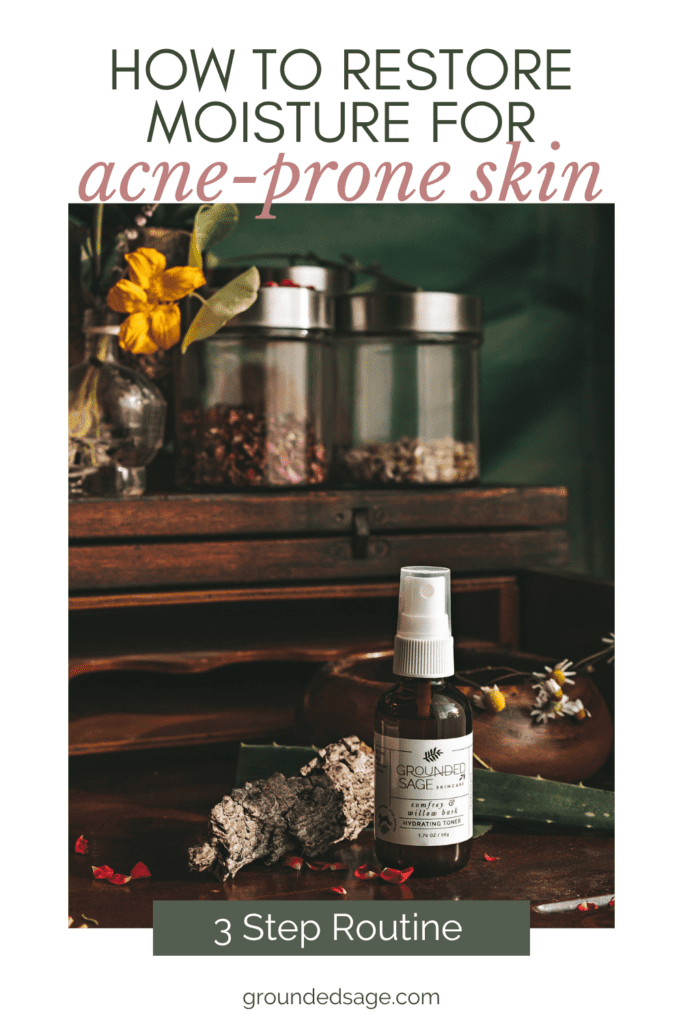 how to moisturize acne prone skin without breaking out