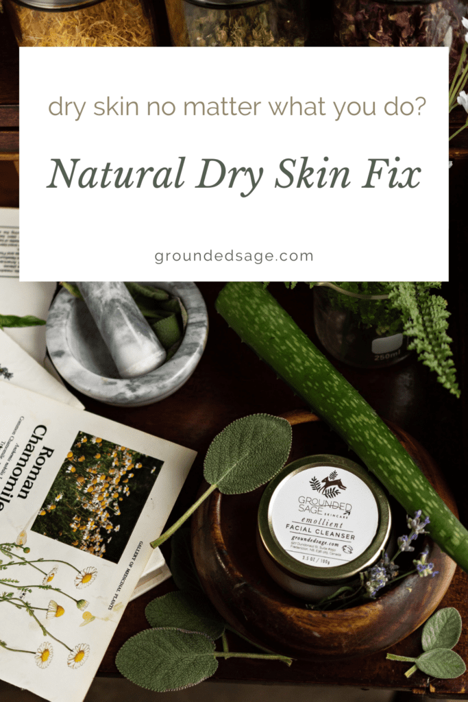 Why is my skin so dry even when I moisturize? Natural dry skin fix for when your skin is dry no matter what you do.