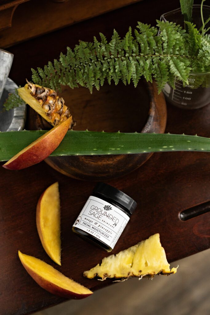 mango pineapple healthy options skin care products with aloe