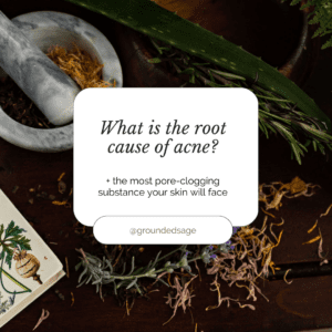 what is the root cause of acne plus the most pore clogging substance your skin will face