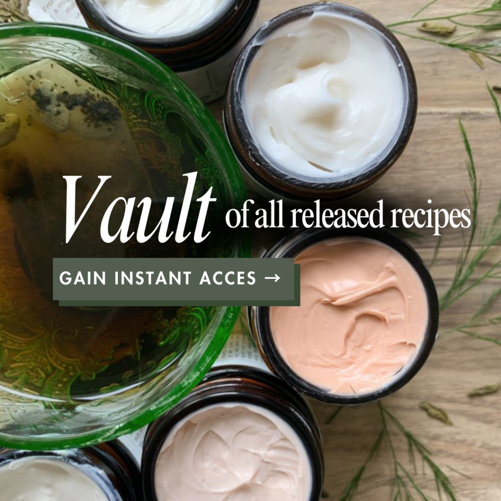 Natural skincare recipes vault for handmade diy beauty and skin care