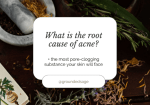 what is the root cause of acne plus the most pore clogging substance your skin will face
